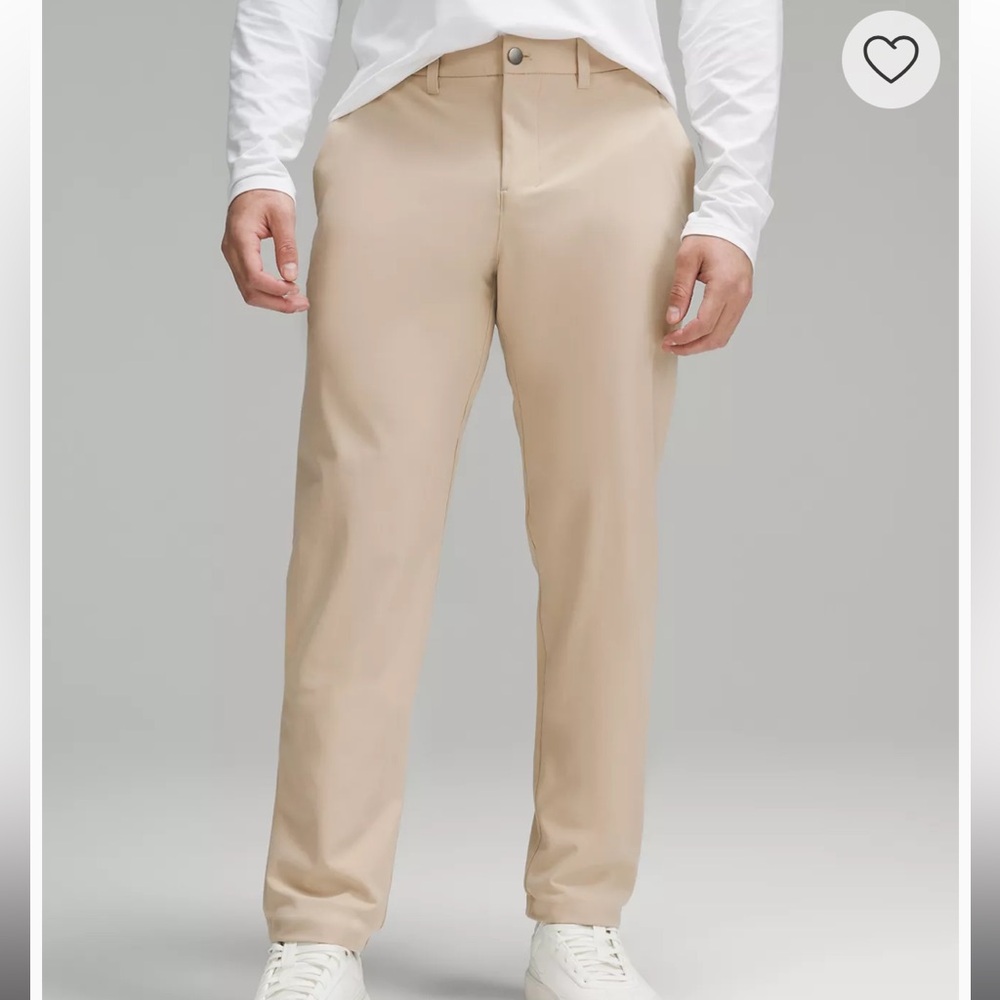 Lululemon ABC Classic-fit Trouser 32” L Warpstreme in Trench, size 32